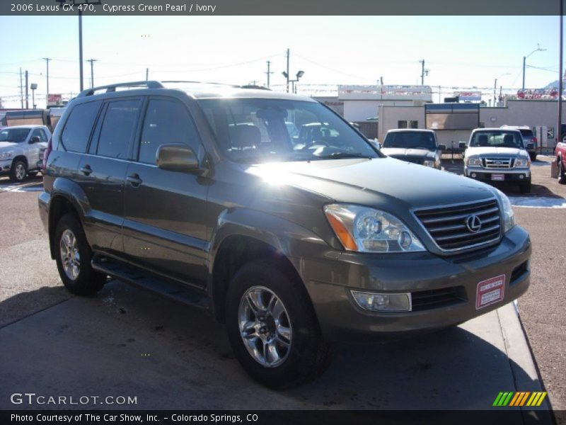 Cypress Green Pearl / Ivory 2006 Lexus GX 470
