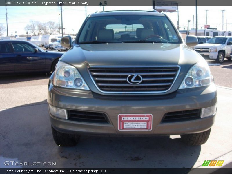 Cypress Green Pearl / Ivory 2006 Lexus GX 470