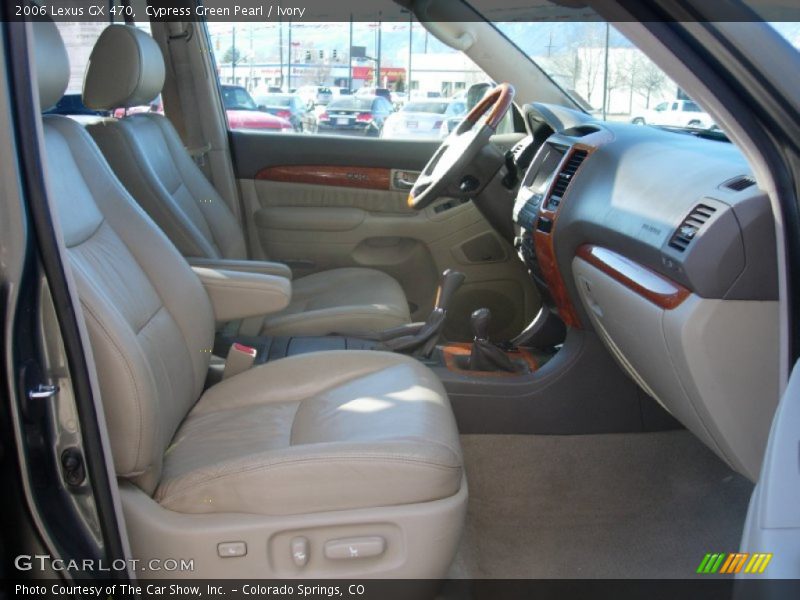 Cypress Green Pearl / Ivory 2006 Lexus GX 470
