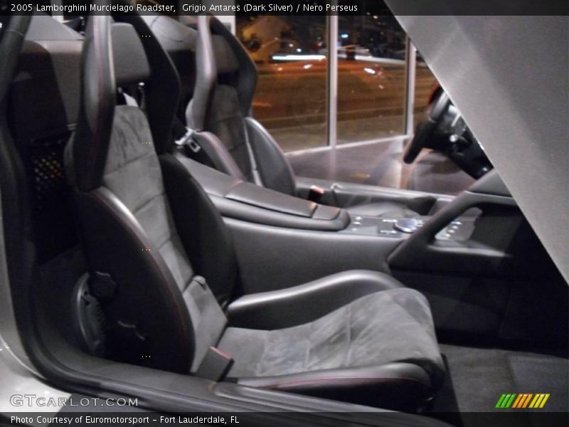 Grigio Antares (Dark Silver) / Nero Perseus 2005 Lamborghini Murcielago Roadster
