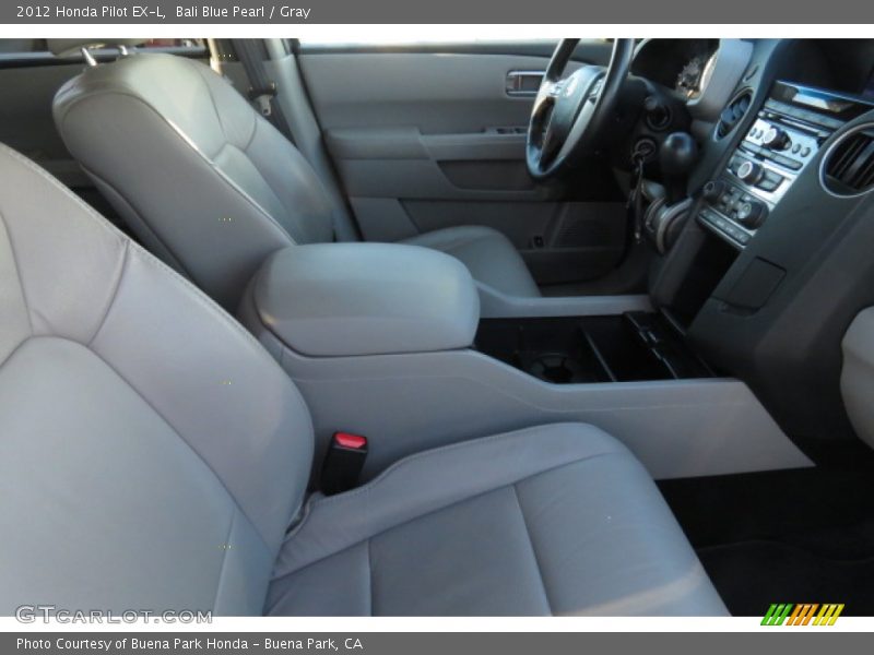 Bali Blue Pearl / Gray 2012 Honda Pilot EX-L