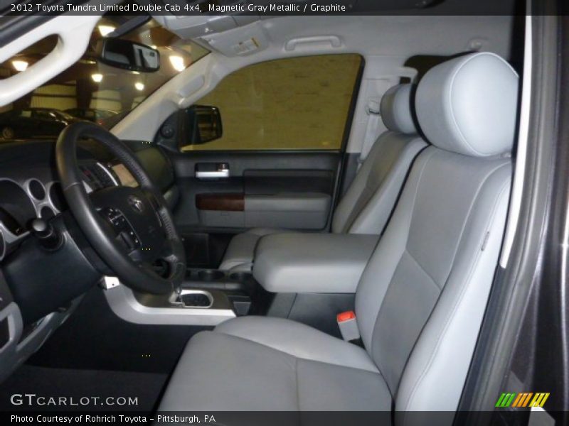 Magnetic Gray Metallic / Graphite 2012 Toyota Tundra Limited Double Cab 4x4