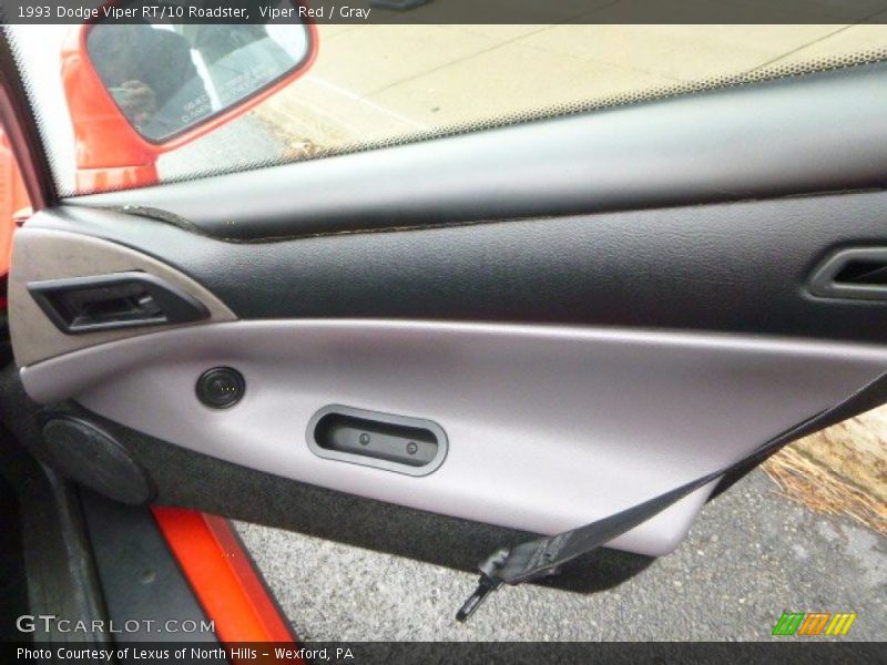 Door Panel of 1993 Viper RT/10 Roadster