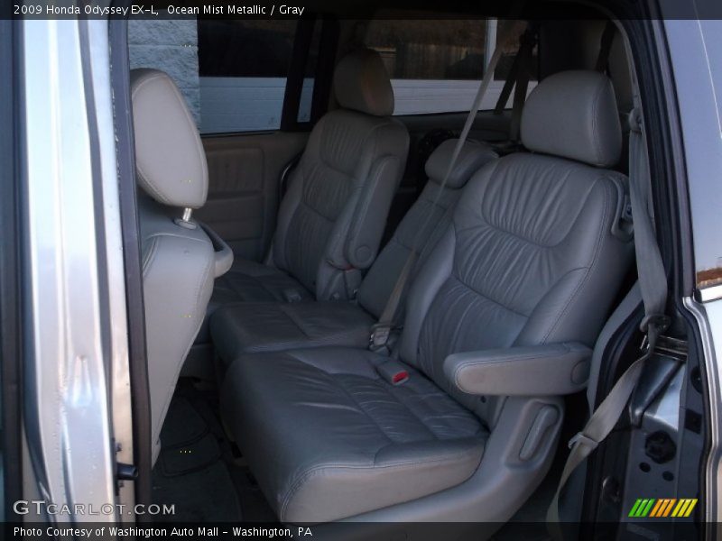 Ocean Mist Metallic / Gray 2009 Honda Odyssey EX-L