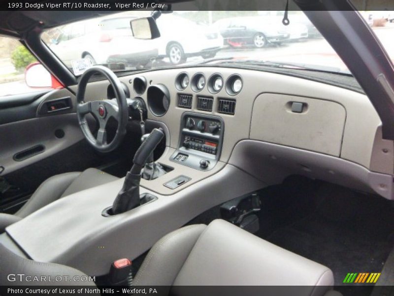 Dashboard of 1993 Viper RT/10 Roadster