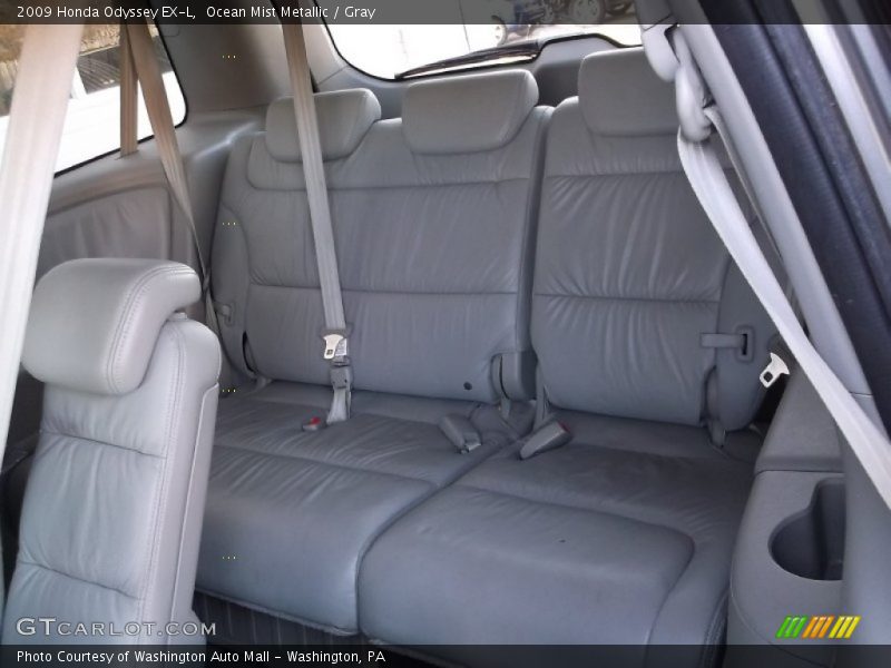 Ocean Mist Metallic / Gray 2009 Honda Odyssey EX-L