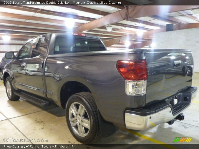 Magnetic Gray Metallic / Graphite 2012 Toyota Tundra Limited Double Cab 4x4