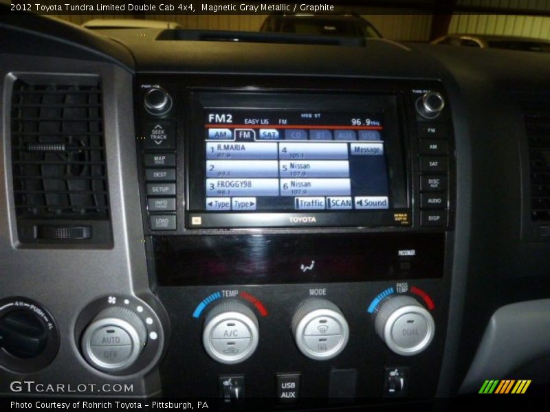 Magnetic Gray Metallic / Graphite 2012 Toyota Tundra Limited Double Cab 4x4