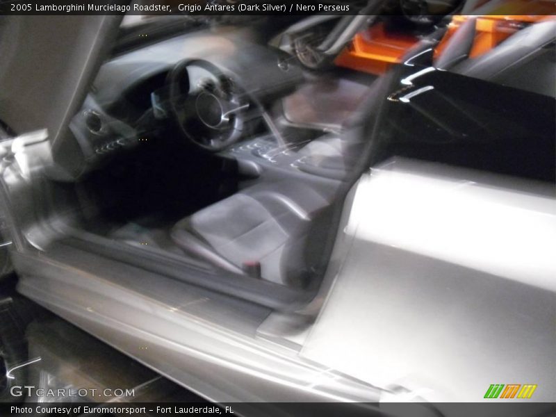 Grigio Antares (Dark Silver) / Nero Perseus 2005 Lamborghini Murcielago Roadster