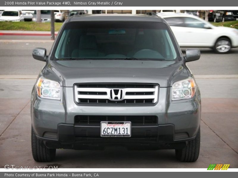 Nimbus Gray Metallic / Gray 2008 Honda Pilot Value Package 4WD