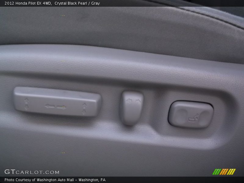 Crystal Black Pearl / Gray 2012 Honda Pilot EX 4WD