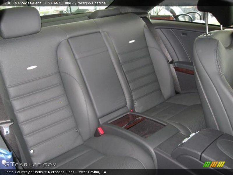 Black / designo Charcoal 2008 Mercedes-Benz CL 63 AMG