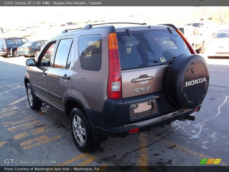 Mojave Mist Metallic / Saddle 2002 Honda CR-V EX 4WD