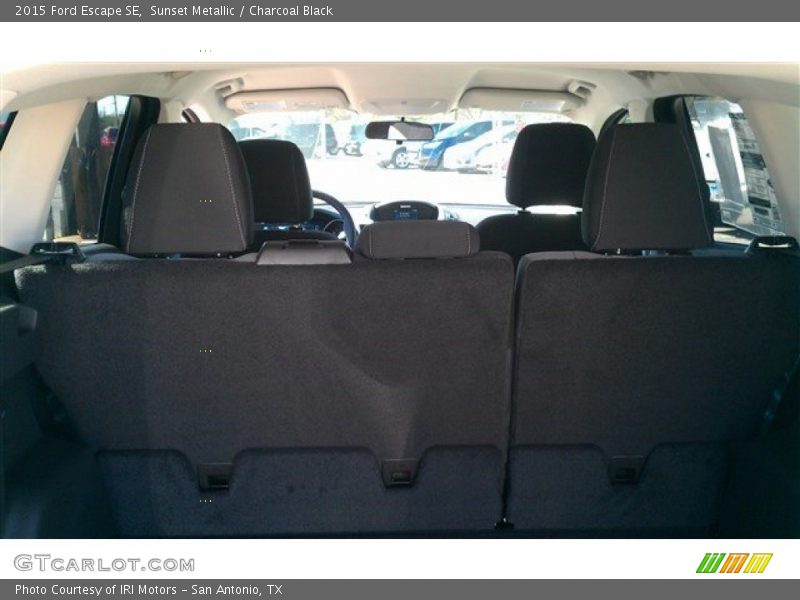 Sunset Metallic / Charcoal Black 2015 Ford Escape SE