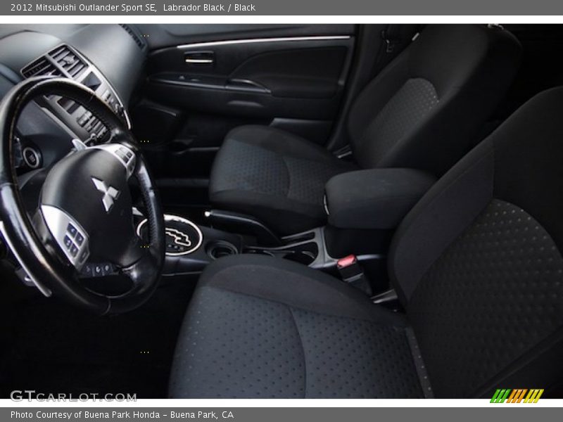 Labrador Black / Black 2012 Mitsubishi Outlander Sport SE