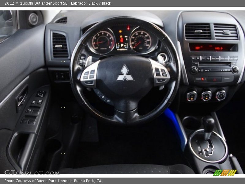 Labrador Black / Black 2012 Mitsubishi Outlander Sport SE
