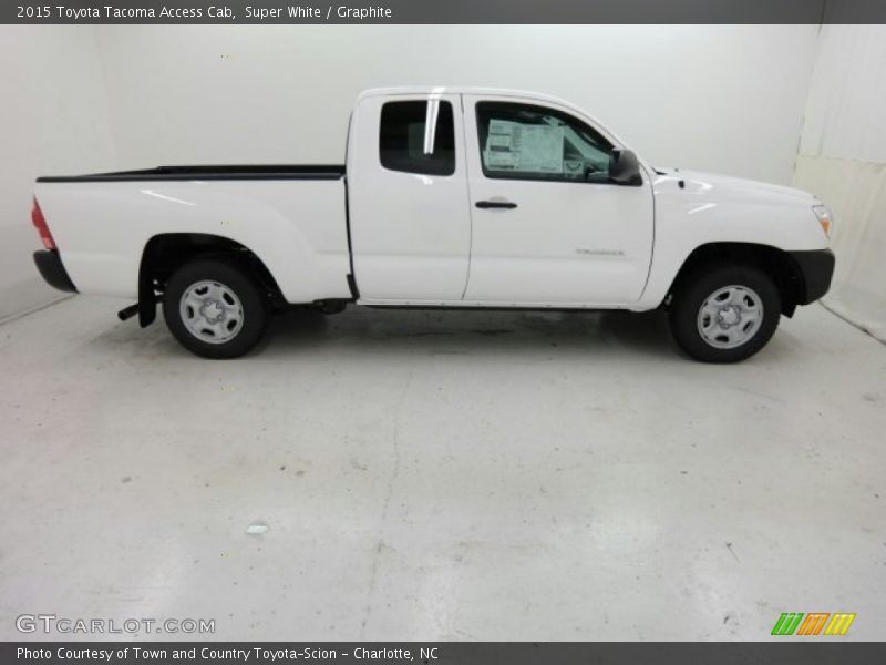  2015 Tacoma Access Cab Super White