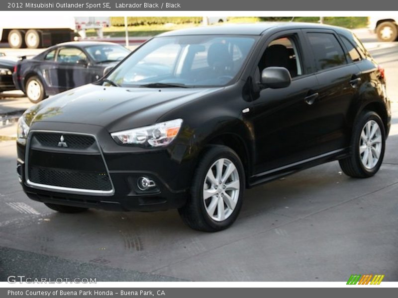 Labrador Black / Black 2012 Mitsubishi Outlander Sport SE
