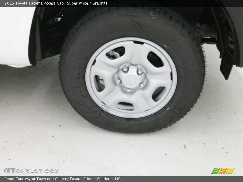 Super White / Graphite 2015 Toyota Tacoma Access Cab