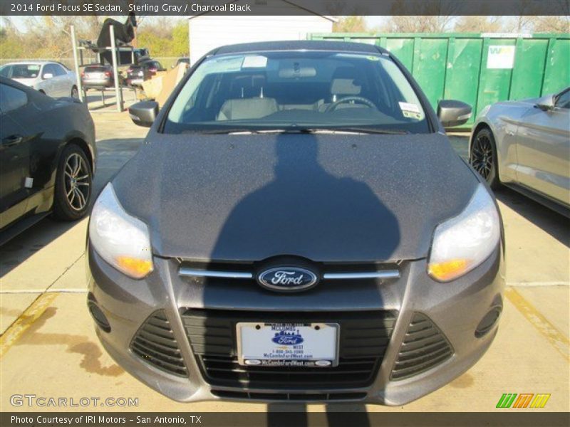 Sterling Gray / Charcoal Black 2014 Ford Focus SE Sedan