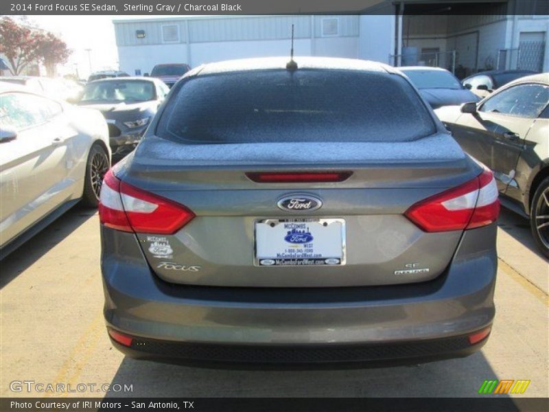 Sterling Gray / Charcoal Black 2014 Ford Focus SE Sedan
