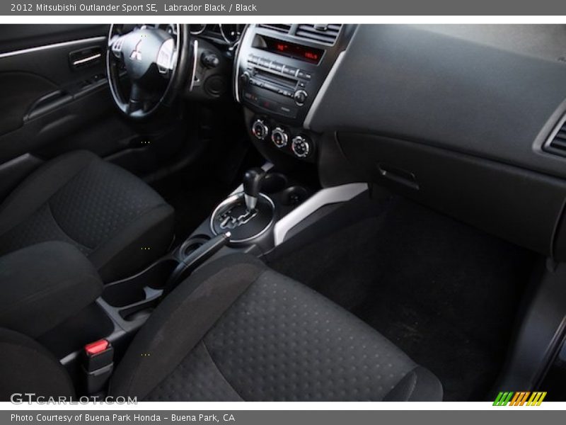 Labrador Black / Black 2012 Mitsubishi Outlander Sport SE