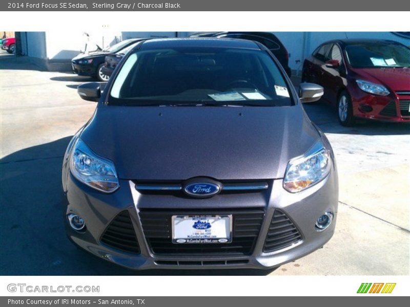 Sterling Gray / Charcoal Black 2014 Ford Focus SE Sedan