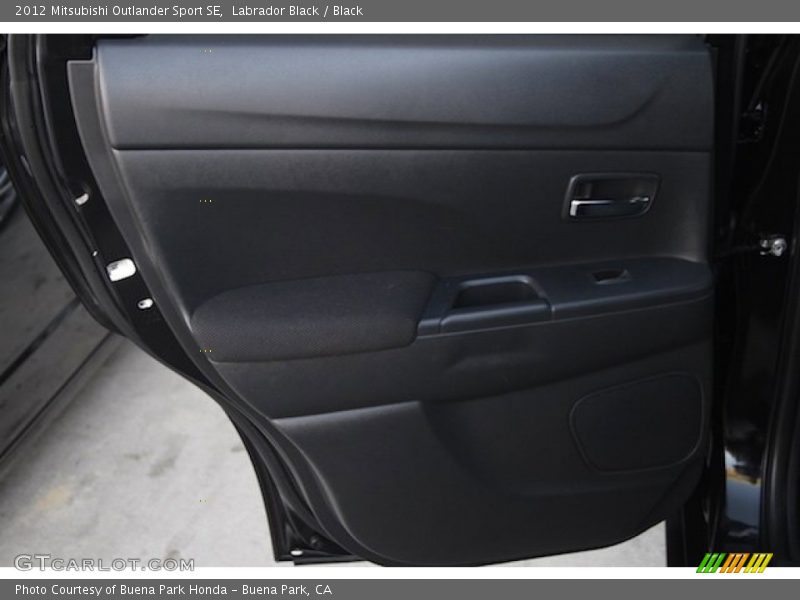 Labrador Black / Black 2012 Mitsubishi Outlander Sport SE