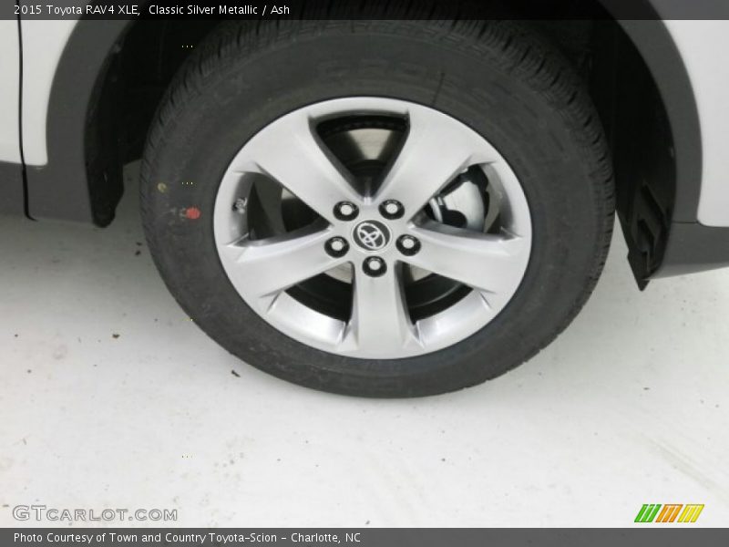 Classic Silver Metallic / Ash 2015 Toyota RAV4 XLE