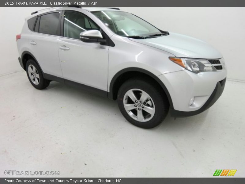 Classic Silver Metallic / Ash 2015 Toyota RAV4 XLE