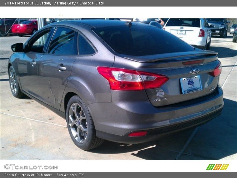 Sterling Gray / Charcoal Black 2014 Ford Focus SE Sedan