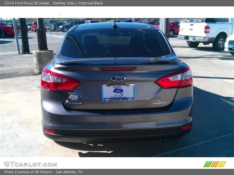 Sterling Gray / Charcoal Black 2014 Ford Focus SE Sedan