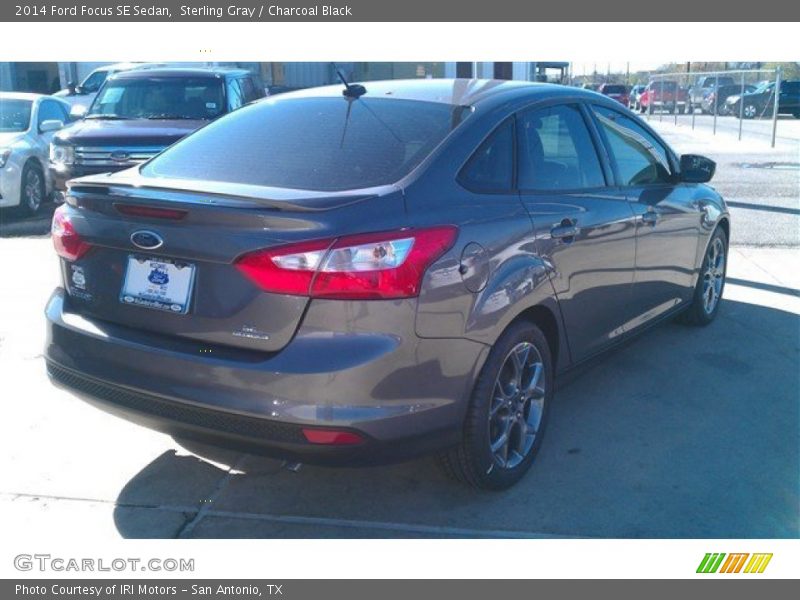 Sterling Gray / Charcoal Black 2014 Ford Focus SE Sedan