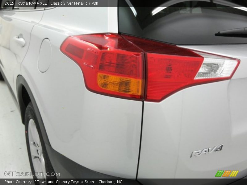 Classic Silver Metallic / Ash 2015 Toyota RAV4 XLE