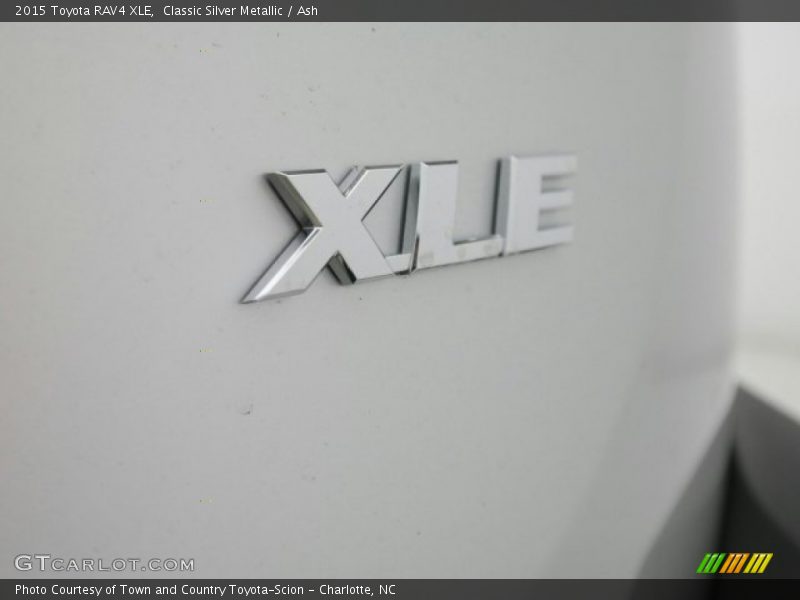 Classic Silver Metallic / Ash 2015 Toyota RAV4 XLE