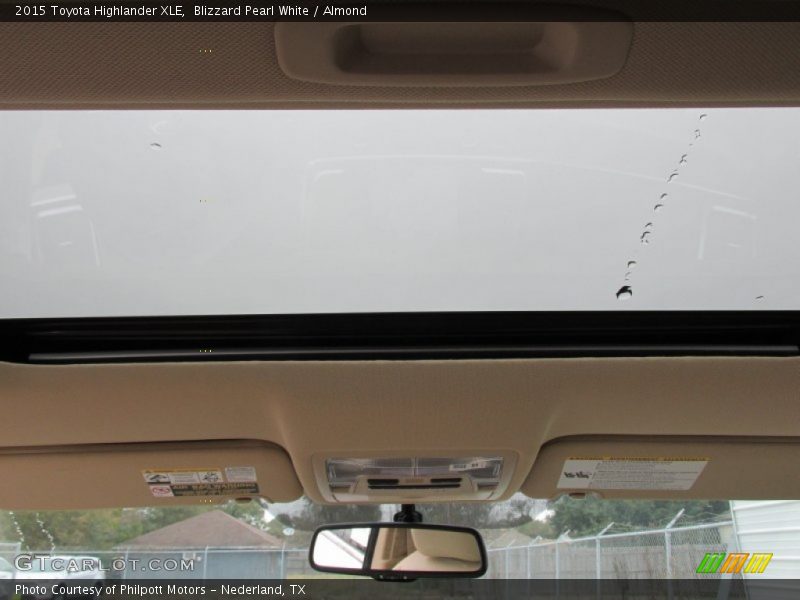 Blizzard Pearl White / Almond 2015 Toyota Highlander XLE
