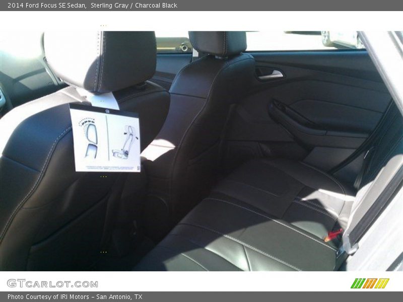 Sterling Gray / Charcoal Black 2014 Ford Focus SE Sedan