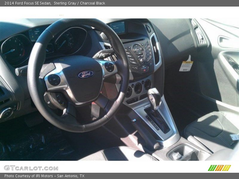 Sterling Gray / Charcoal Black 2014 Ford Focus SE Sedan