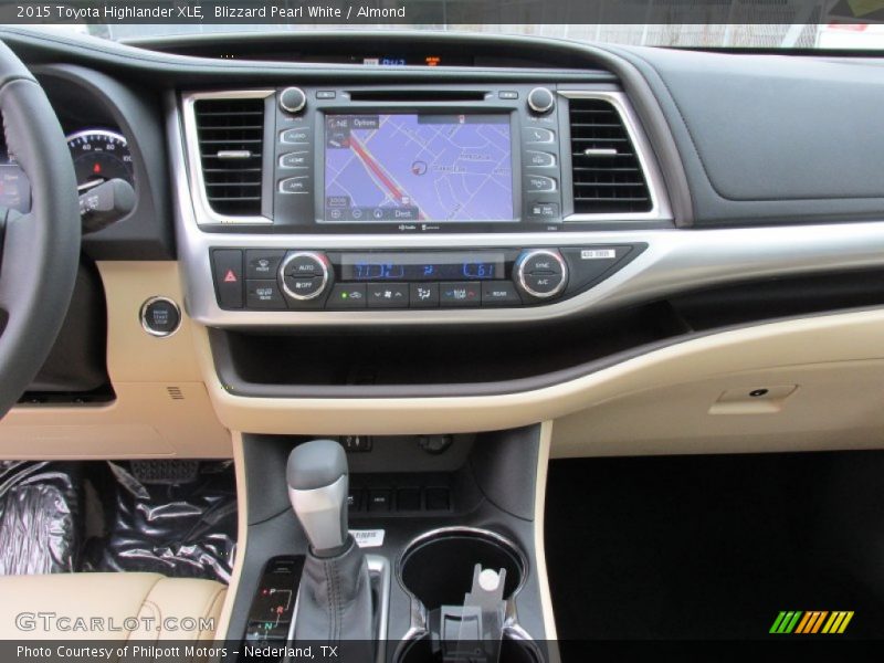 Blizzard Pearl White / Almond 2015 Toyota Highlander XLE