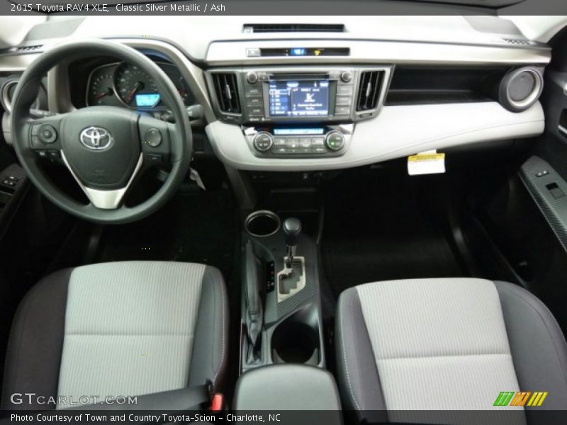 Classic Silver Metallic / Ash 2015 Toyota RAV4 XLE