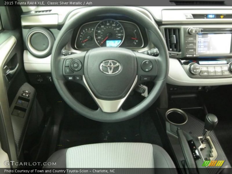 Classic Silver Metallic / Ash 2015 Toyota RAV4 XLE