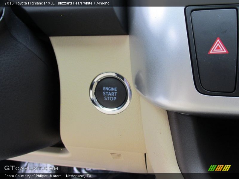 Blizzard Pearl White / Almond 2015 Toyota Highlander XLE