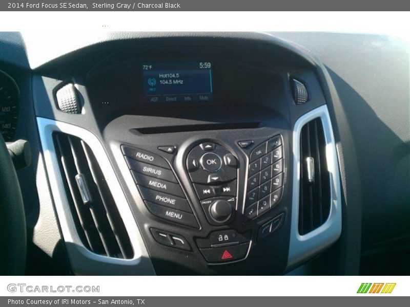 Sterling Gray / Charcoal Black 2014 Ford Focus SE Sedan