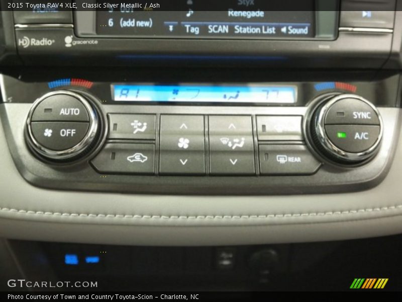 Classic Silver Metallic / Ash 2015 Toyota RAV4 XLE