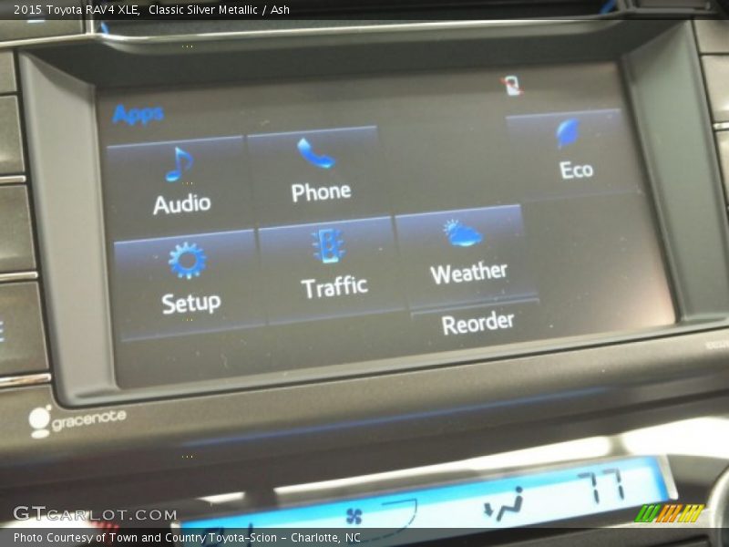 Classic Silver Metallic / Ash 2015 Toyota RAV4 XLE