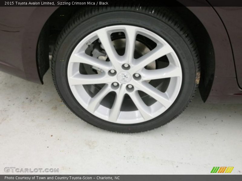 Sizzling Crimson Mica / Black 2015 Toyota Avalon Limited