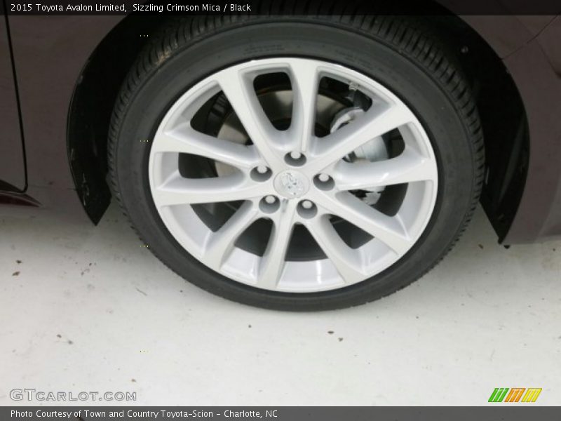 Sizzling Crimson Mica / Black 2015 Toyota Avalon Limited
