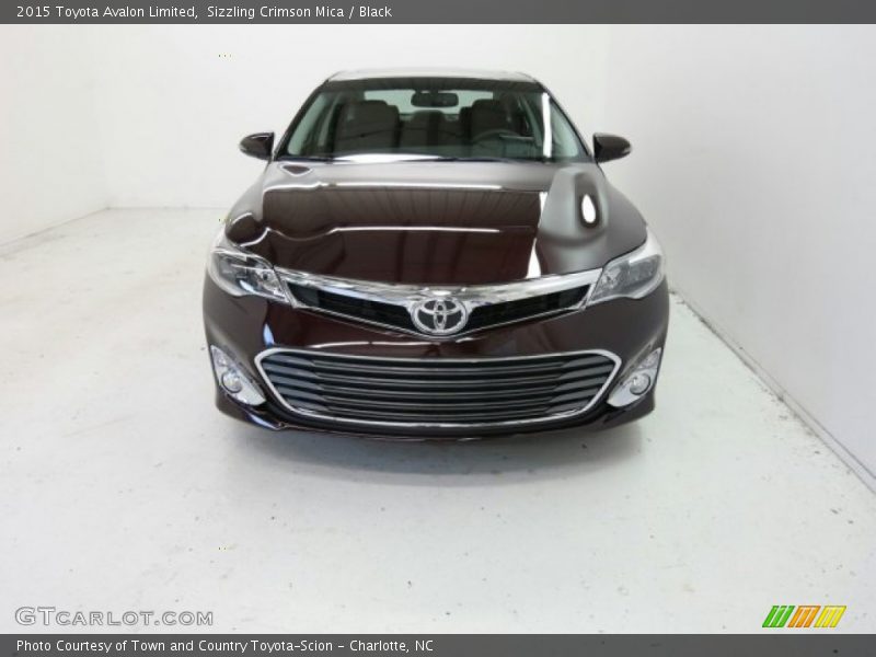 Sizzling Crimson Mica / Black 2015 Toyota Avalon Limited