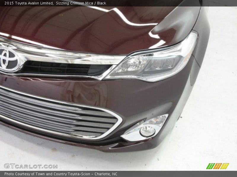 Sizzling Crimson Mica / Black 2015 Toyota Avalon Limited