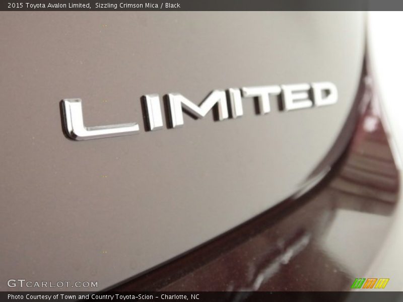 Sizzling Crimson Mica / Black 2015 Toyota Avalon Limited